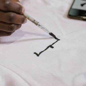 A Hand drawing on a paper