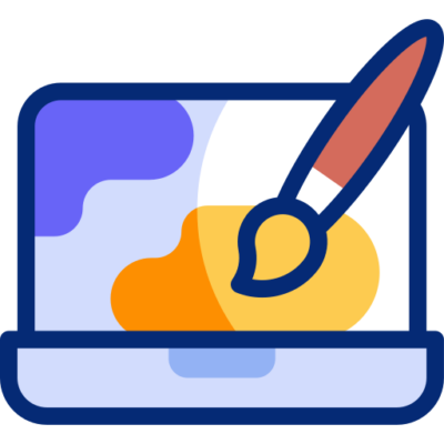 Animated Digital Art Icon